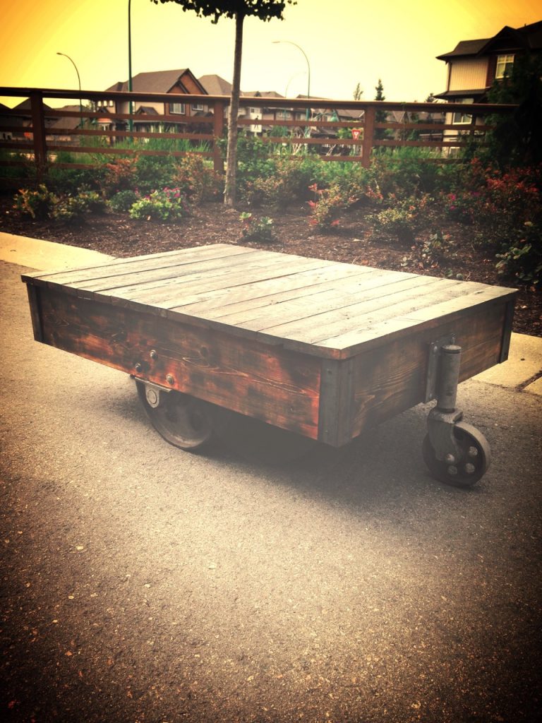 Industrial Cart Coffee Table